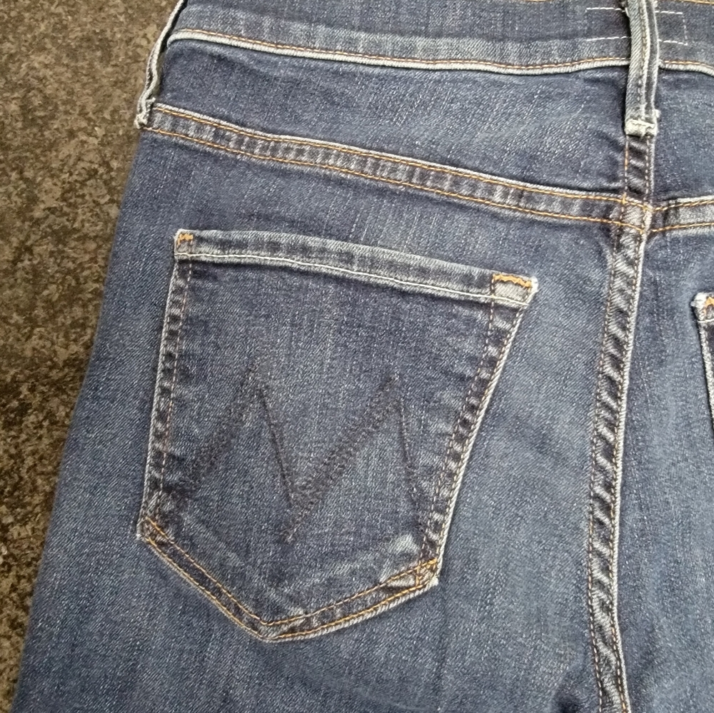 MOTHER "Mid Rise Dazzler Ankke" Jeans - Picture 8 of 11